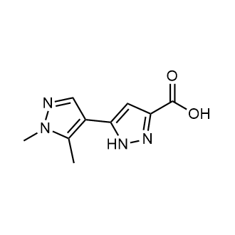5-(1,5-Dimethyl-1h-pyrazol-4-yl)-1h-pyrazole-3-carboxylic acid|CS-0262779