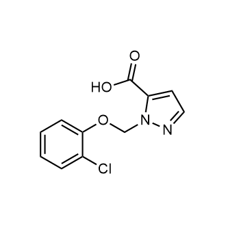 1-(2-Chlorophenoxymethyl)-1h-pyrazole-5-carboxylic acid|CS-0262782