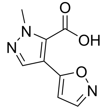 1-Methyl-4-(1,2-oxazol-5-yl)-1h-pyrazole-5-carboxylic acid|CS-0262791