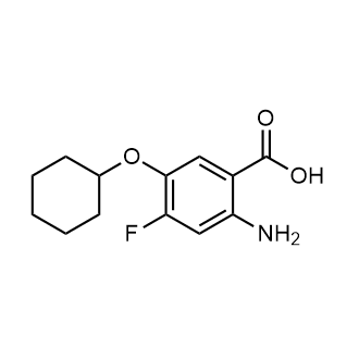 2-Amino-5-(cyclohexyloxy)-4-fluorobenzoic acid|CS-0262863