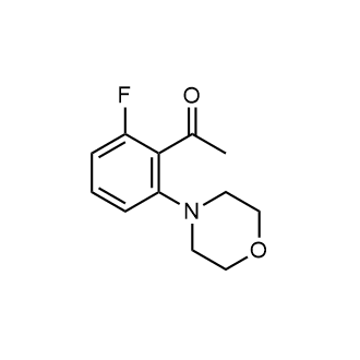 1-[2-fluoro-6-(morpholin-4-yl)phenyl]ethan-1-one|CS-0262895