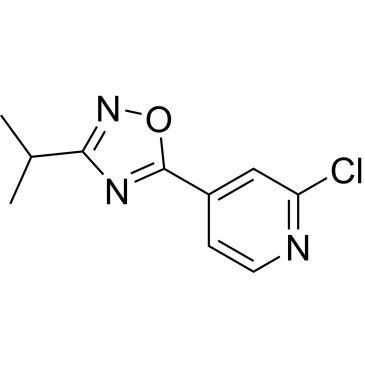 2-Chloro-4-[3-(propan-2-yl)-1,2,4-oxadiazol-5-yl]pyridine|CS-0262913