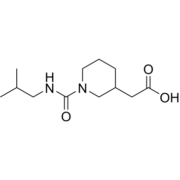 2-{1-[(2-methylpropyl)carbamoyl]piperidin-3-yl}acetic acid|CS-0262991
