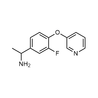 1-[3-fluoro-4-(pyridin-3-yloxy)phenyl]ethan-1-amine|CS-0263040