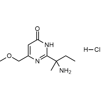 2-(2-Aminobutan-2-yl)-6-(methoxymethyl)-3,4-dihydropyrimidin-4-one hydrochloride|CS-0263268