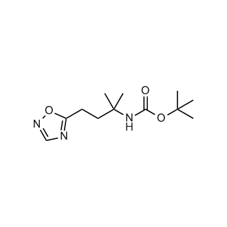 Tert-butyl n-[2-methyl-4-(1,2,4-oxadiazol-5-yl)butan-2-yl]carbamate|CS-0263302