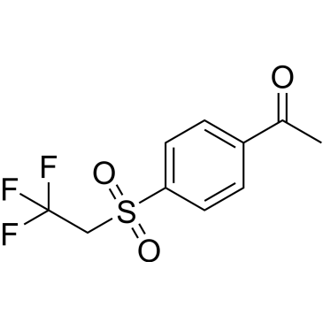 1-[4-(2,2,2-trifluoroethanesulfonyl)phenyl]ethan-1-one|CS-0263391