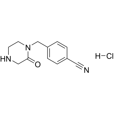 4-[(2-oxopiperazin-1-yl)methyl]benzonitrile hydrochloride|CS-0263456