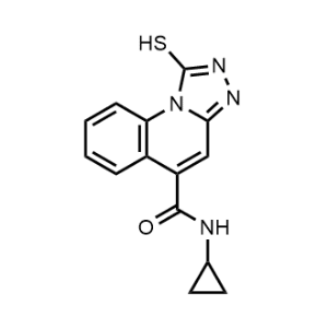 N-Cyclopropyl-1-sulfanyl-[1,2,4]triazolo[4,3-a]quinoline-5-carboxamide|CS-0263488