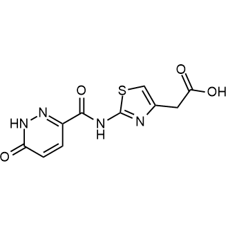 2-[2-(6-oxo-1,6-dihydropyridazine-3-amido)-1,3-thiazol-4-yl]acetic acid|CS-0263525