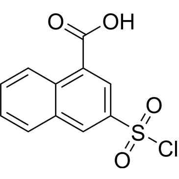 3-(Chlorosulfonyl)naphthalene-1-carboxylic acid|CS-0263772