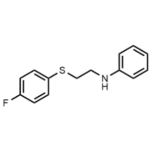 N-{2-[(4-Fluorophenyl)sulfanyl]ethyl}aniline|CS-0263978