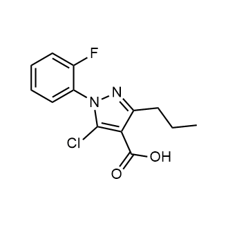 5-Chloro-1-(2-fluorophenyl)-3-propyl-1h-pyrazole-4-carboxylic acid|CS-0264031