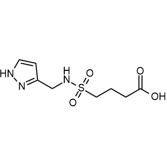4-[(1h-pyrazol-3-ylmethyl)sulfamoyl]butanoic acid|CS-0264177