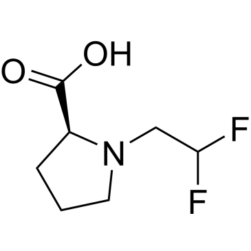 1-(2,2-Difluoroethyl)pyrrolidine-2-carboxylic acid|CS-0264233