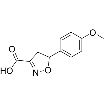 5-(4-Methoxyphenyl)-4,5-dihydro-1,2-oxazole-3-carboxylic acid|CS-0264271
