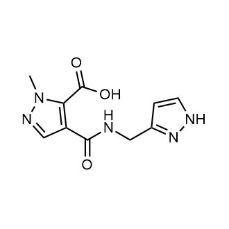 1-Methyl-4-[(1h-pyrazol-5-ylmethyl)carbamoyl]-1h-pyrazole-5-carboxylic acid|CS-0264320