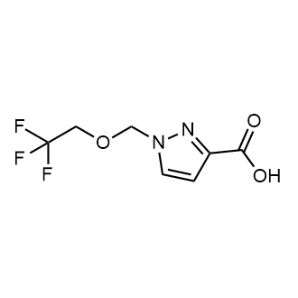 1-[(2,2,2-trifluoroethoxy)methyl]-1h-pyrazole-3-carboxylic acid|CS-0264397