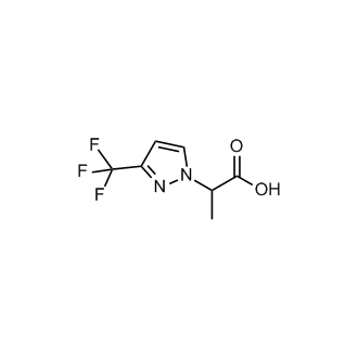 2-[3-(trifluoromethyl)-1h-pyrazol-1-yl]propanoic acid|CS-0264452