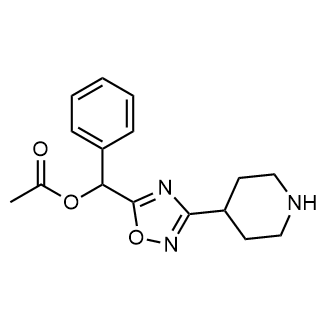 Phenyl[3-(piperidin-4-yl)-1,2,4-oxadiazol-5-yl]methyl acetate|CS-0264647
