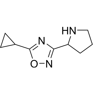 5-Cyclopropyl-3-(pyrrolidin-2-yl)-1,2,4-oxadiazole|CS-0264720