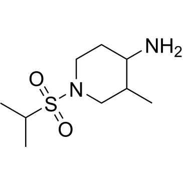 3-Methyl-1-(propane-2-sulfonyl)piperidin-4-amine|CS-0264784