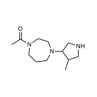 1-[4-(4-methylpyrrolidin-3-yl)-1,4-diazepan-1-yl]ethan-1-one|CS-0264792