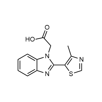 2-[2-(4-methyl-1,3-thiazol-5-yl)-1h-1,3-benzodiazol-1-yl]acetic acid|CS-0264905