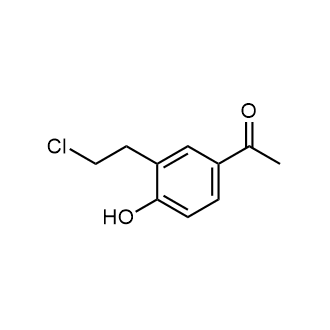 1-[3-(2-chloroethyl)-4-hydroxyphenyl]ethan-1-one|CS-0264922