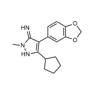 4-(1,3-Dioxaindan-5-yl)-5-cyclopentyl-2-methyl-2,3-dihydro-1h-pyrazol-3-imine|CS-0264952