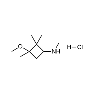3-Methoxy-n,2,2,3-tetramethylcyclobutan-1-amine hydrochloride|CS-0265028