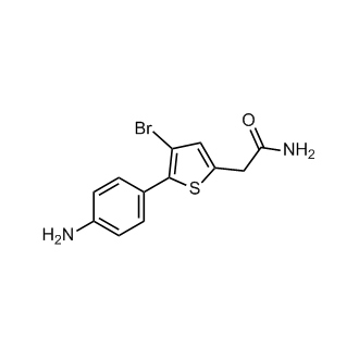 2-[5-(4-aminophenyl)-4-bromothiophen-2-yl]acetamide|CS-0265081