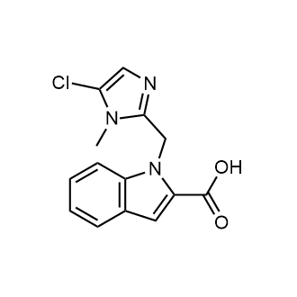 1-[(5-chloro-1-methyl-1h-imidazol-2-yl)methyl]-1h-indole-2-carboxylic acid|CS-0265258