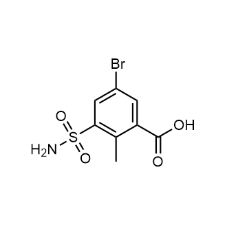 5-Bromo-2-methyl-3-sulfamoylbenzoic acid|CS-0265339