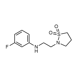 2-{2-[(3-fluorophenyl)amino]ethyl}-1,2-thiazolidine-1,1-dione|CS-0265346