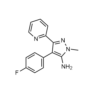 4-(4-Fluorophenyl)-1-methyl-3-(pyridin-2-yl)-1h-pyrazol-5-amine|CS-0265358