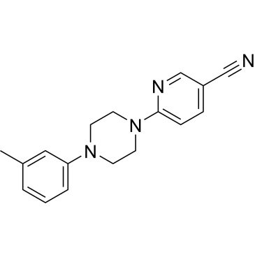 6-[4-(3-methylphenyl)piperazin-1-yl]pyridine-3-carbonitrile|CS-0265548