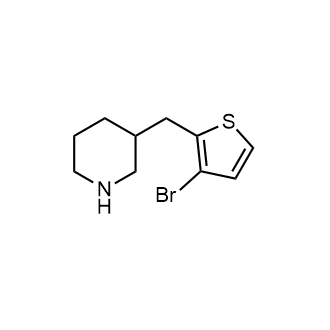 3-((3-Bromothiophen-2-yl)methyl)piperidine|CS-0265851