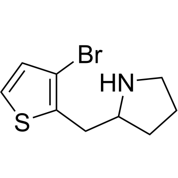2-((3-Bromothiophen-2-yl)methyl)pyrrolidine|CS-0265852