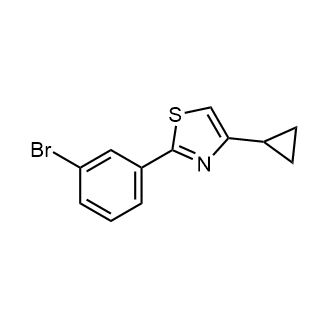 2-(3-Bromophenyl)-4-cyclopropylthiazole|CS-0265869