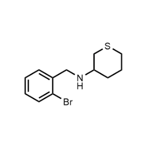 N-(2-Bromobenzyl)tetrahydro-2H-thiopyran-3-amine|CS-0265971