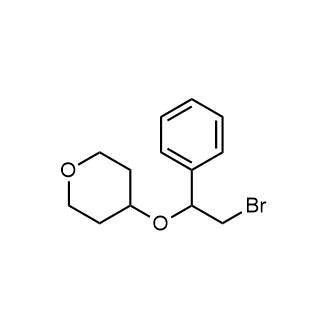 4-(2-Bromo-1-phenylethoxy)tetrahydro-2h-pyran|CS-0266067