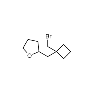 2-((1-(Bromomethyl)cyclobutyl)methyl)tetrahydrofuran|CS-0266085