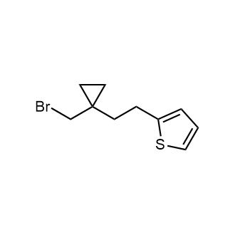 2-(2-(1-(Bromomethyl)cyclopropyl)ethyl)thiophene|CS-0266086