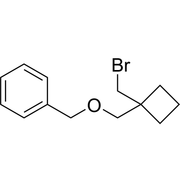 (((1-(Bromomethyl)cyclobutyl)methoxy)methyl)benzene