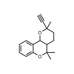 2-Ethynyl-2,5,5-trimethyl-3,4,4a,10b-tetrahydro-2h,5h-pyrano[3,2-c]chromene|CS-0266197
