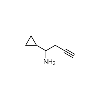 1-Cyclopropylbut-3-yn-1-amine|CS-0266232