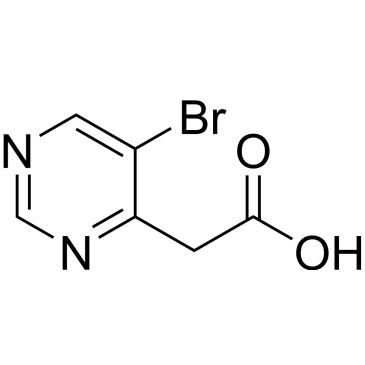2-(5-Bromopyrimidin-4-yl)acetic acid|CS-0266394