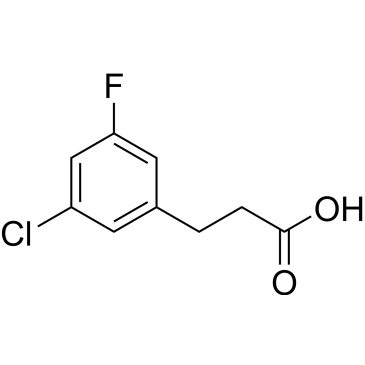 3-(3-Chloro-5-fluorophenyl)propanoic acid|CS-0266415