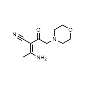 α-(1-Aminoethylidene)-β-oxo-4-morpholinebutanenitrile|CS-0266594